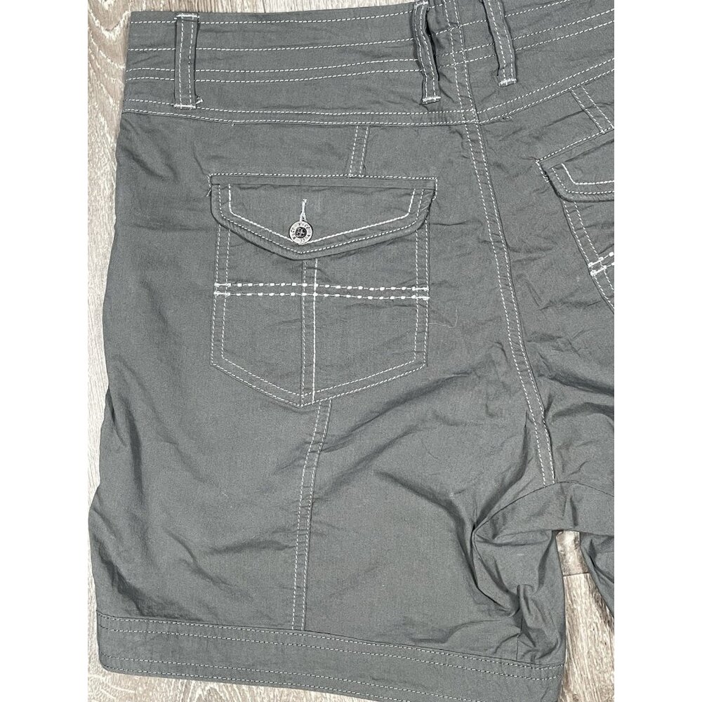 Kuhl Kontra Green Gray Hiking Shorts Inseam 6” - Women Size 10 - Picture 9 of 11